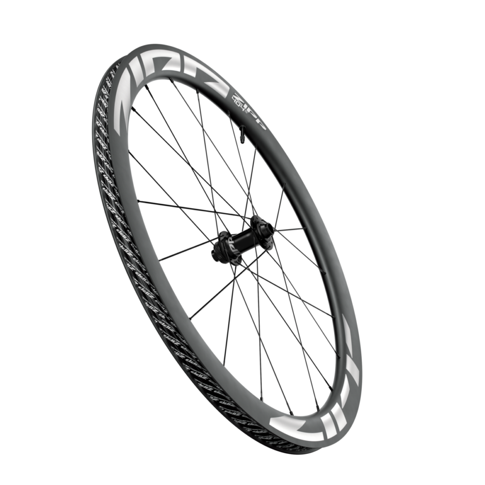 ZIPP RUEDA 404 S TUBELESS DISC C.L. DEL 12X100 50MM 20 RADIOS (76D) (INT 23MM) ADHESIVO BLANCO A1*