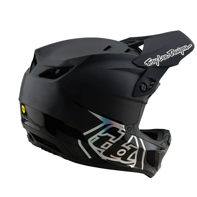 D4 CARBON HELMET STEALTH BLACK 2X
