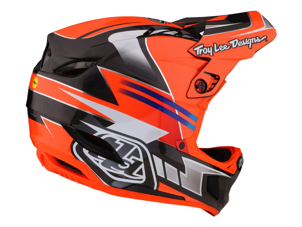 D4 CARBON HELMET W/MIPS SABER RED XL