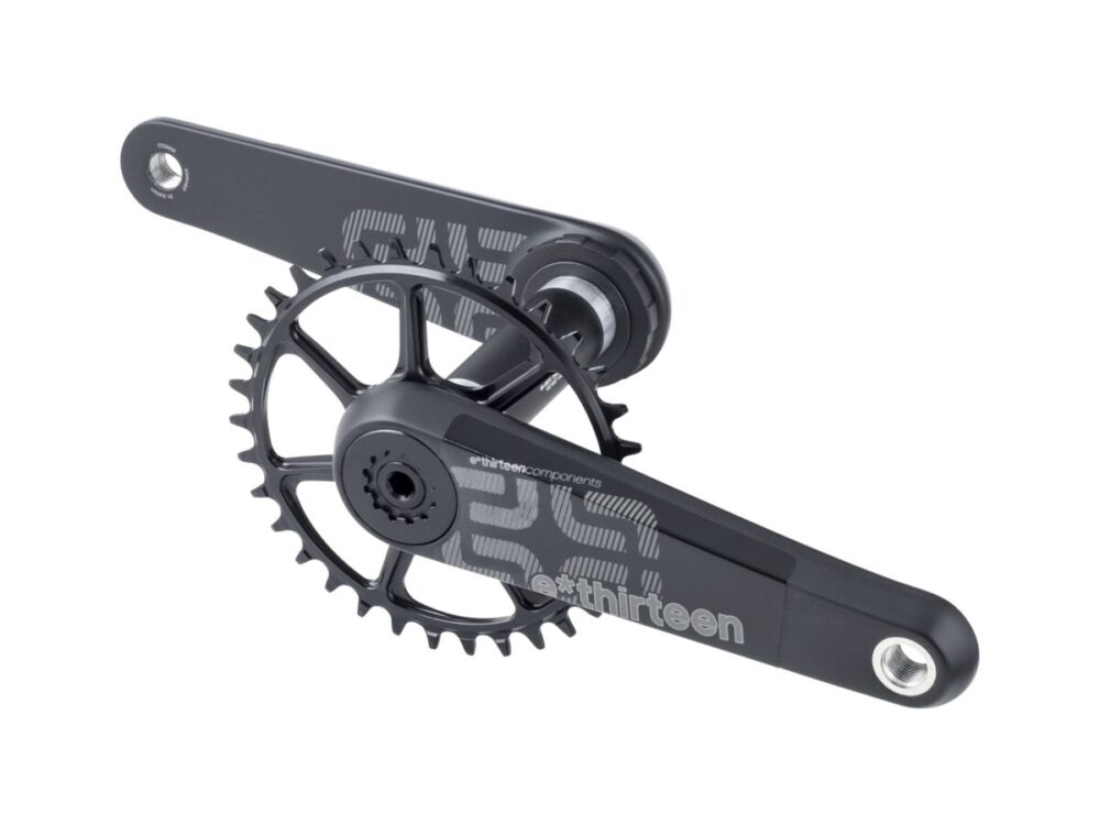 e*thirteen XCX Race Carbon Crankset - Factory Overstock